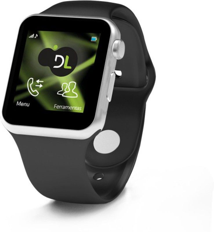 SMART 4G MOBILE WATCH AND HEALTH MONITER Smartwatch  (Black Strap, free)