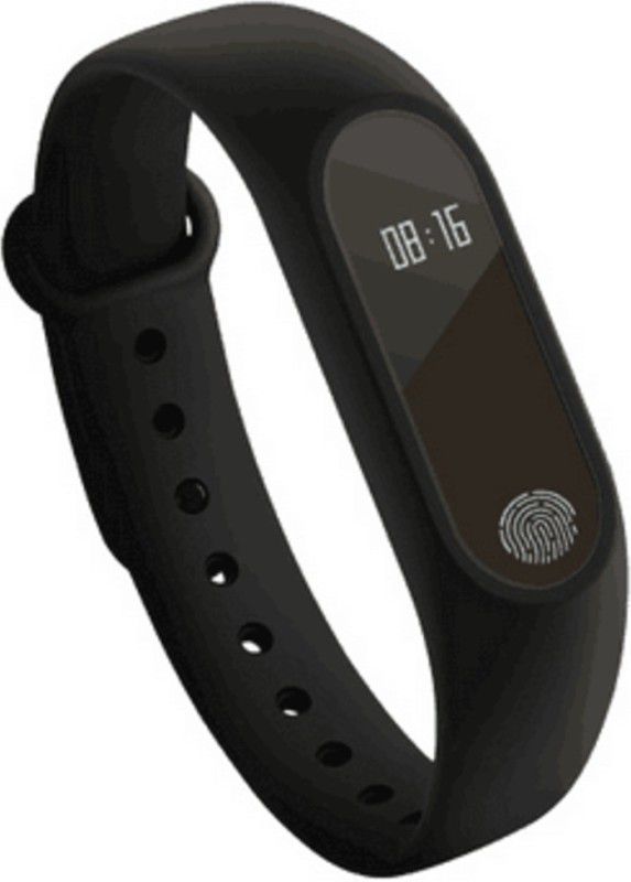 Iwear YOHO IP67 M2 Smart Band for Android iOS  (Black Strap, Size : M)