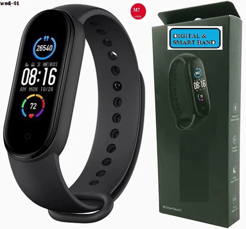 Actariat A888(M7) ADVANCE MULTI FACES BLUETOOTH SMART WATCH BLACK (PACK OF 1)  (Black Strap, Size : free)