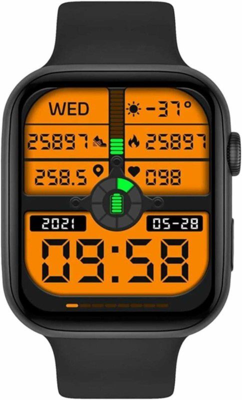 Clubics I7 pro max series 7 Sport Fitness Tracker Smart Watch , Free size (I7 pro max 4) Smartwatch  (Black Strap, Medium)
