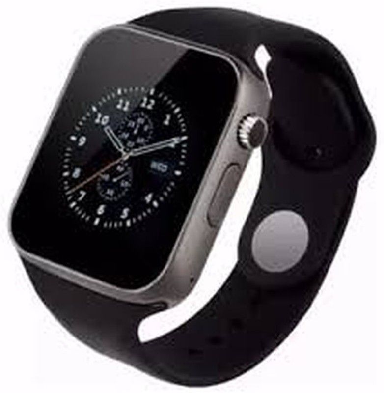 gazzet ANDROID 4G CALLING PEDOMETER WATCH Smartwatch  (Black Strap, free)