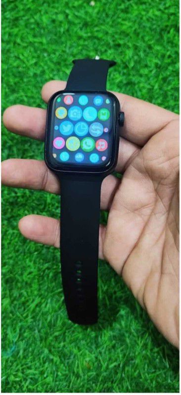 gazzet I8 Pro Max 4G Watchphone Smartwatch  (Black Strap, Free)