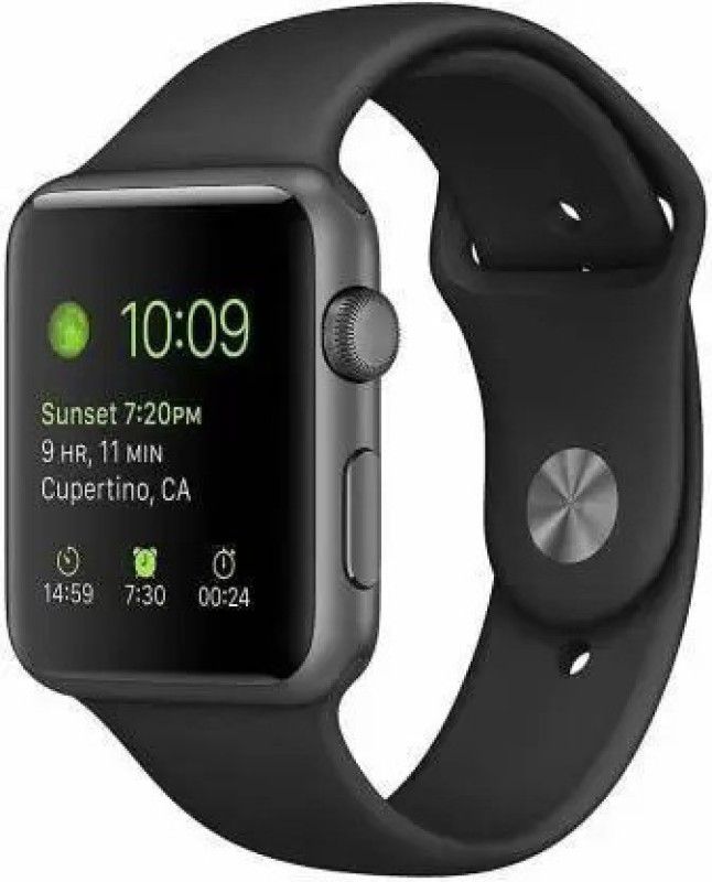 Nehnovit Bluetooth 4G Touch Screen Smartwatch  (Black Strap, 44)