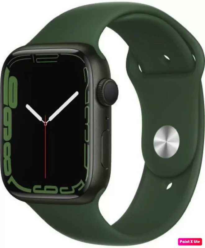 CHIWAY Series 7 T200 PLUS SPO2 PO2 & BT Calling 44mm Smartwatch Smartwatch  (Green Strap, FREE SIZE)