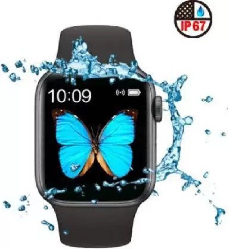 Nehnovit T55 Smartwatch Smartwatch  (Black Strap, 44)