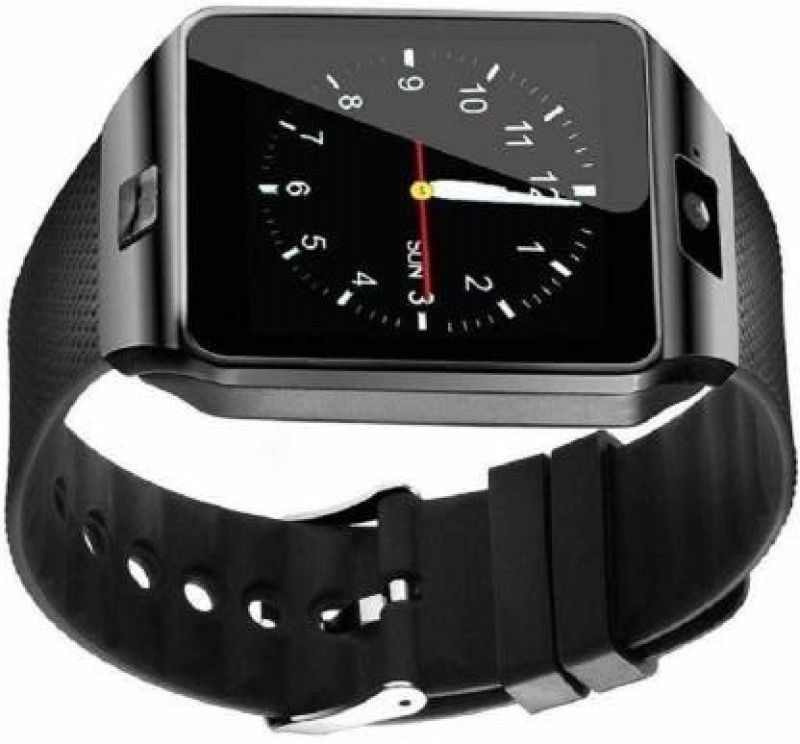 NKL Android Watch 039 Sim and Memory Card Supported With Camera Best Value Of Money Smartwatch  (Black Strap, FREE)