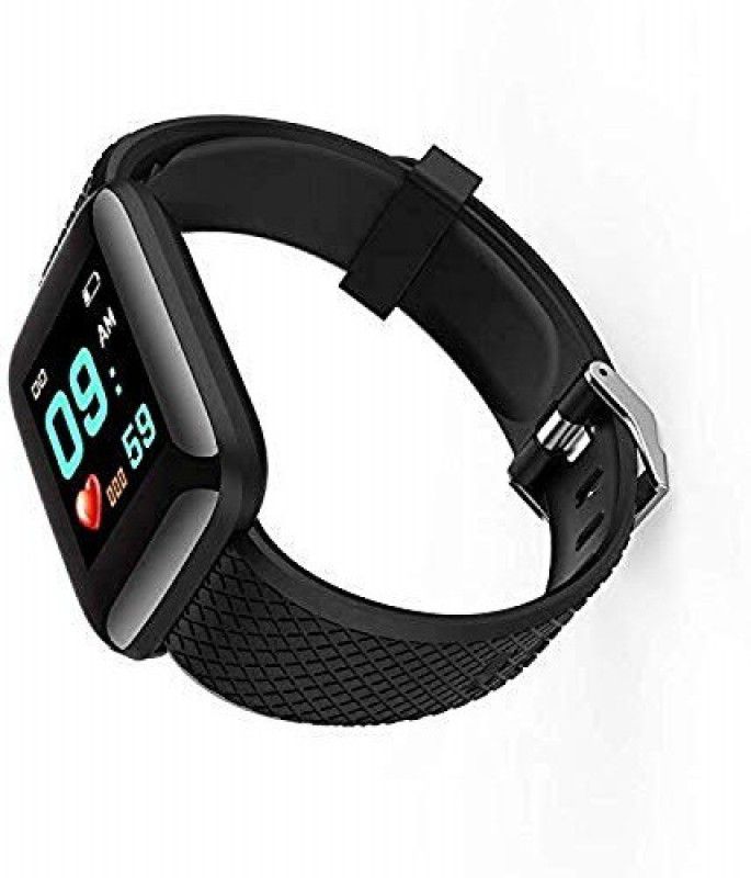 NKL Smart Fitness Band 04 Bluetooth Waterproof Heart Rate Monitor  (Black Strap, Size : FREE)