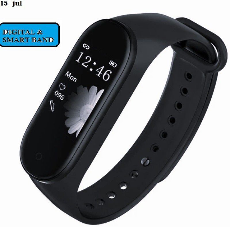 Bashaam A81_M7 PLUS ACTIVITY TRACKER FITNESS TRACKER SMART BAND BLACK(PACK OF 1)  (Black Strap, Size : FREE)