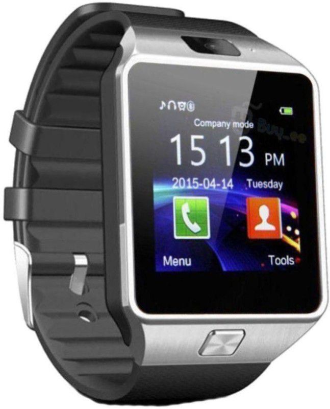 ETN AEP_597A DZ09_4G Smartwatch  (Black Strap, XL)