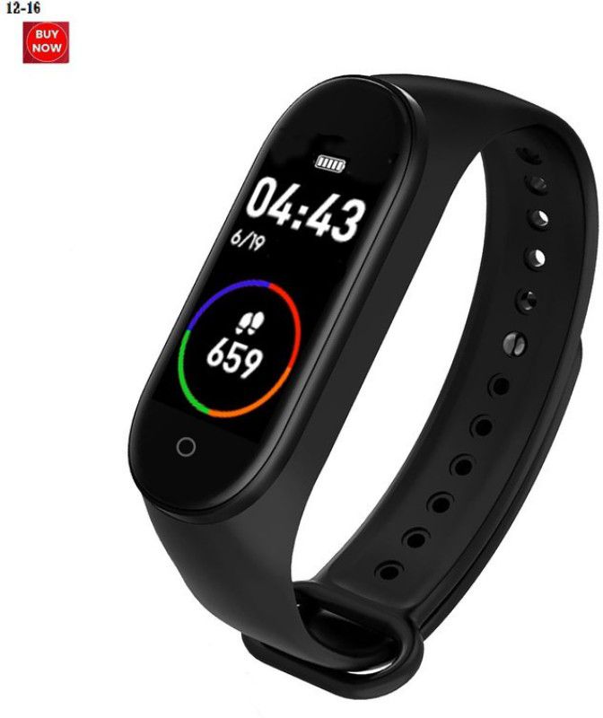 Bymaya A803_M7 ULTRA MULTI SPORTS STEP COUNT SMART BAND BLACK(PACK OF 1)  (Black Strap, Size : FREE)