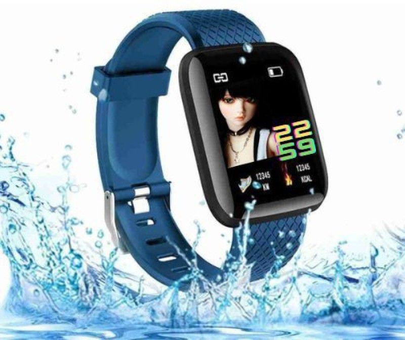 SEENATRADERS SMARTWATCH@ 16_572 Smartwatch  (Blue Strap, FREE)