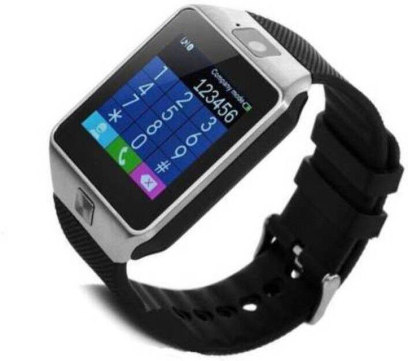 gazzet Bluetooth 4G watch, Camera & sim Support Smartwatch  (Black Strap, free)