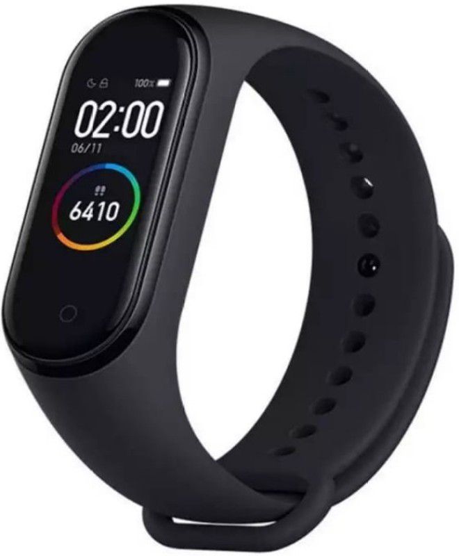 Narayan Enterprises Bluetooth Smart Band Watch Fitness  (Black Strap, Size : FREE)