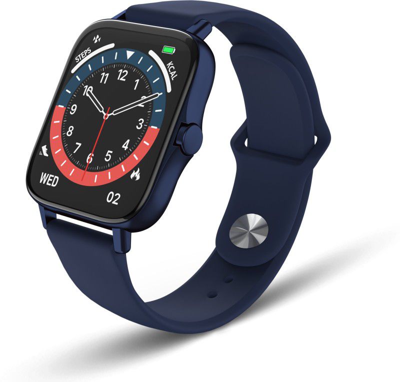 Pebble Cosmos Smartwatch  (Blue Strap, Free)
