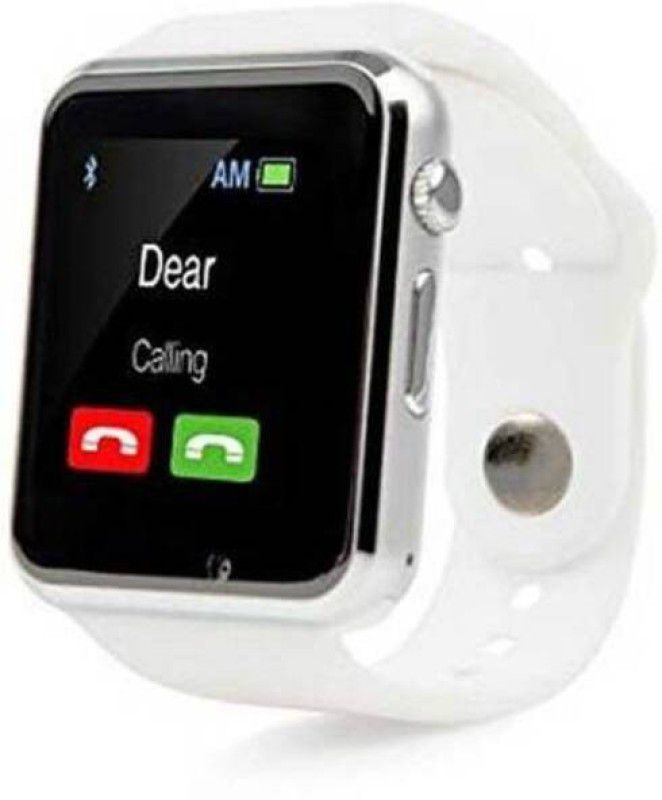 gazzet Mobile Android Watch Smartwatch  (White Strap, Free)