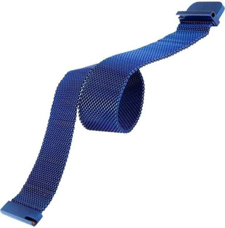 global impx blue metal strap-0093  (Blue Strap, Size : N/A)