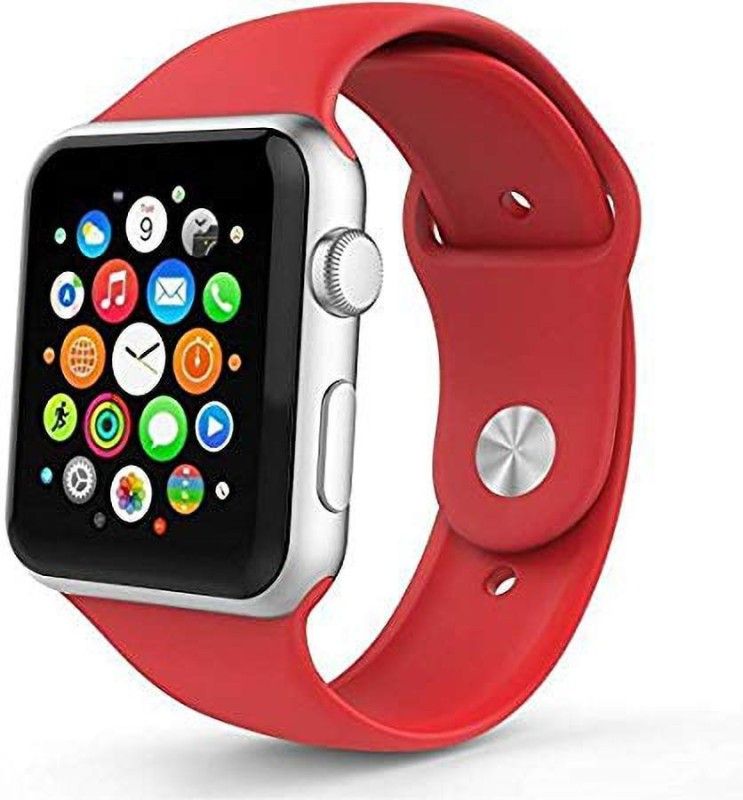 gazzet ANDROID 4G CALLING WATCH WITH CAMERA Smartwatch  (Red Strap, free)