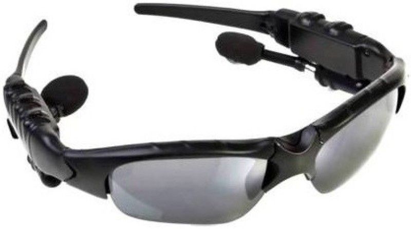 CANDYVILLA Bluetooth Audio Player Bluetooth Connectivity Sunglasses  (Smart Glasses, Black)