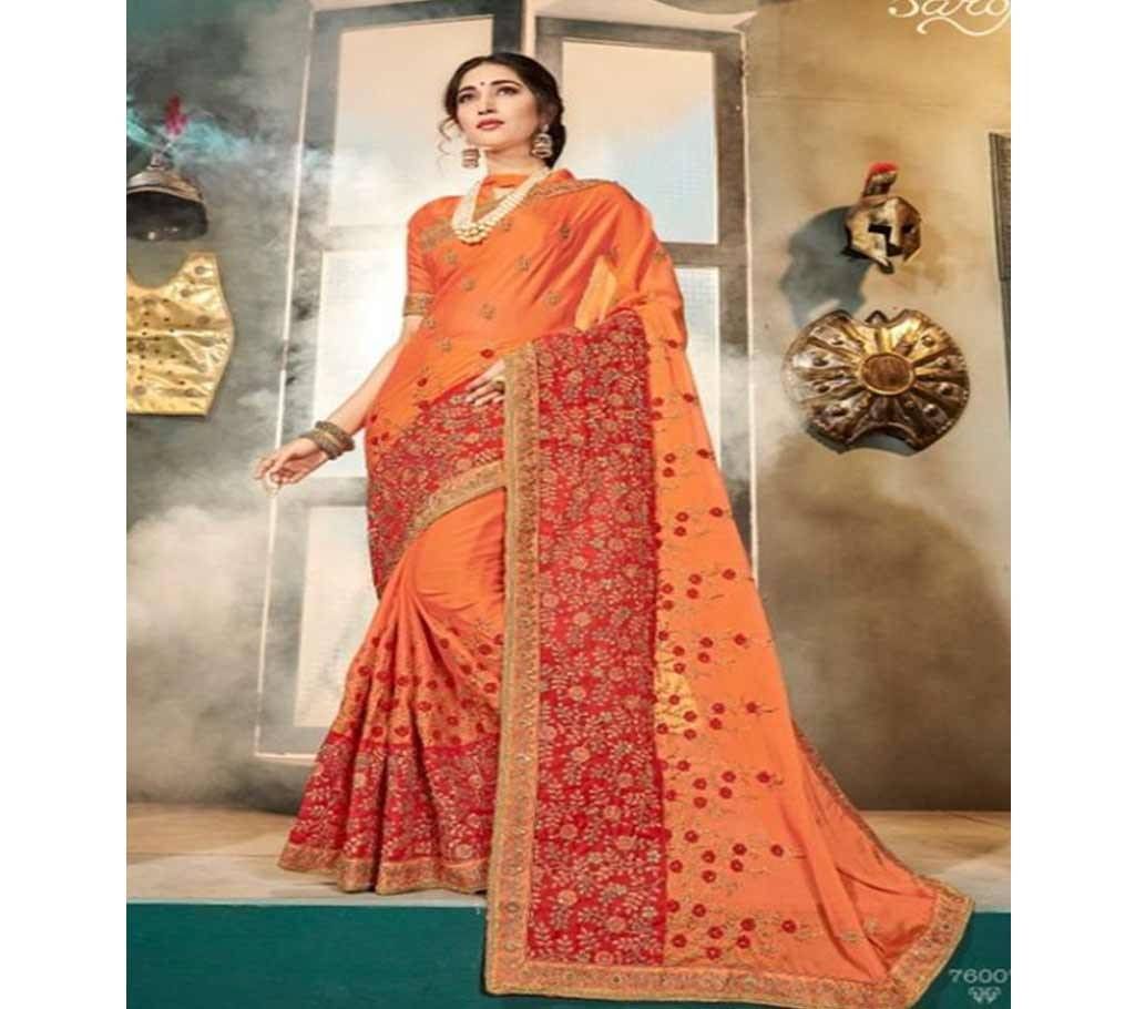 Bangalore Silk & Georgette Saree Catalog - 8 Pieces