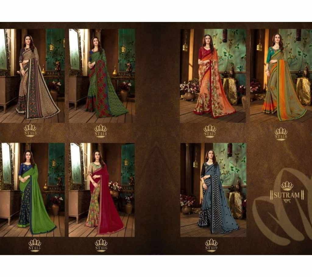 Zeeya Vol 2 By Sutram Saree Catalog - 7 Pieces 