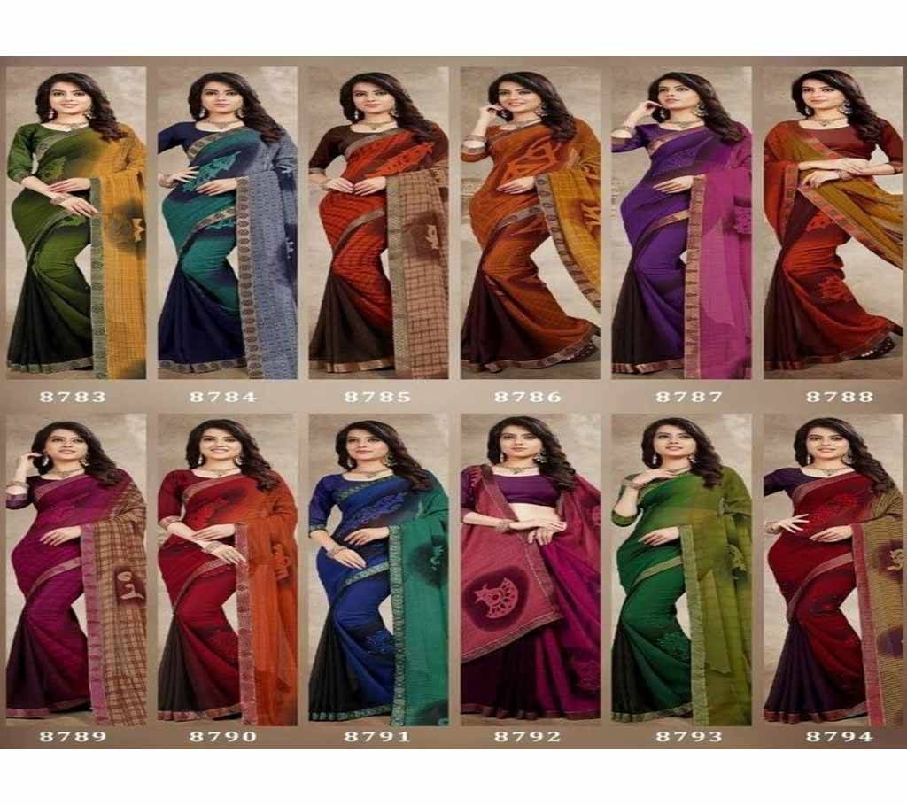 Kodas Audi Saree Catalog - 12 Pieces 