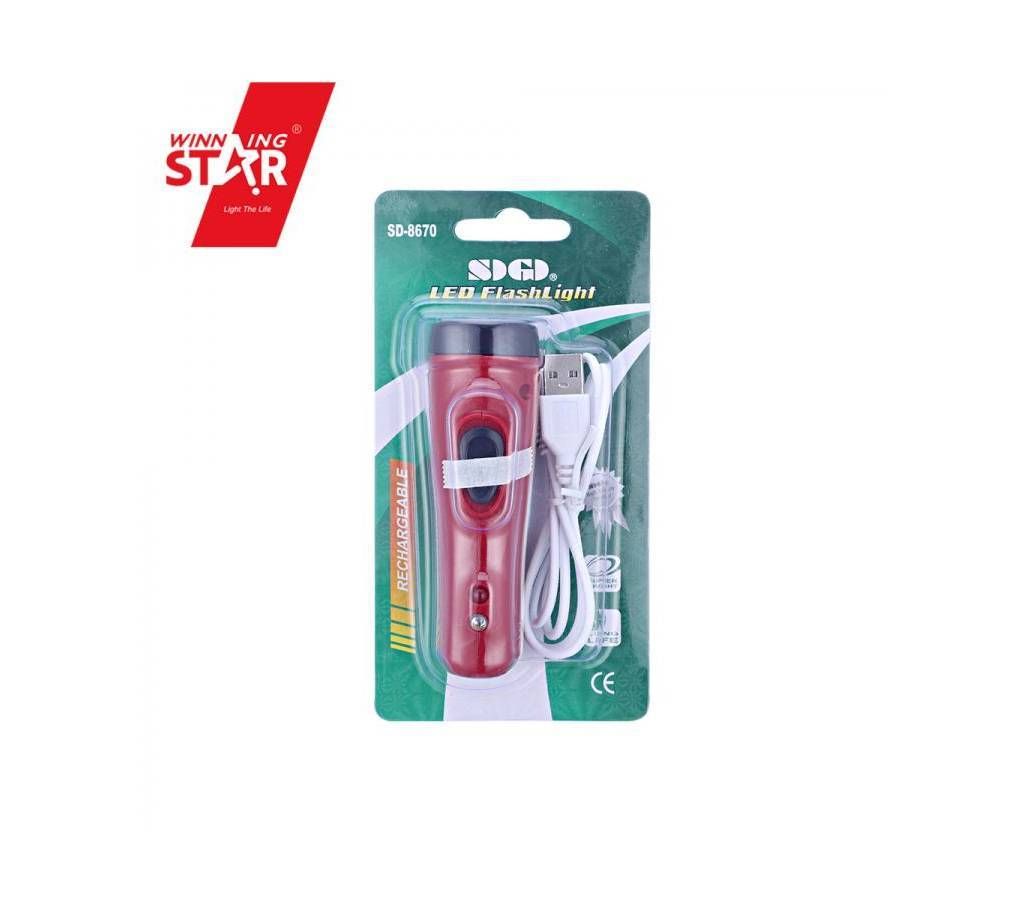 LED Torch Flashlight 50 Pice