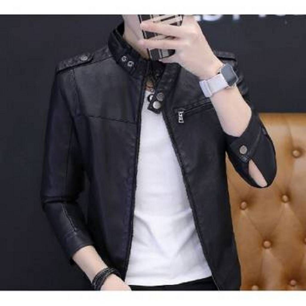 Gents PU Leather Jacket
