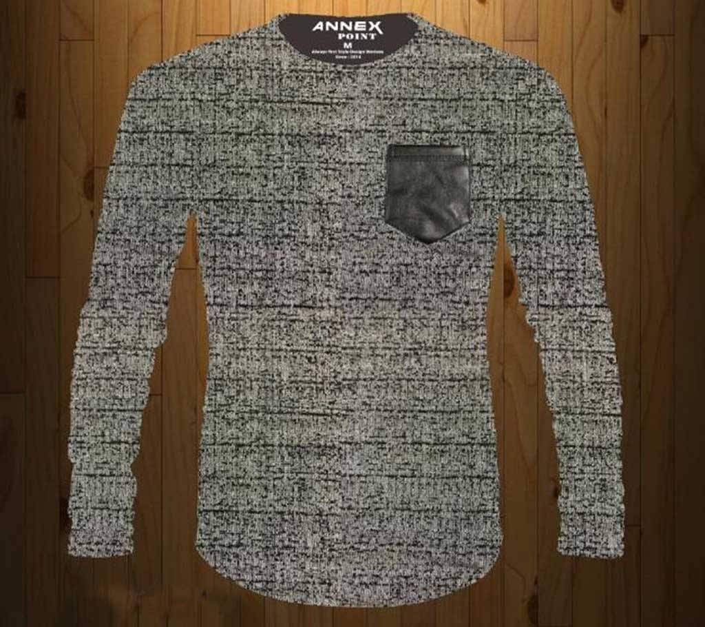 Annex Point Full sleeve Cotton T-shirt