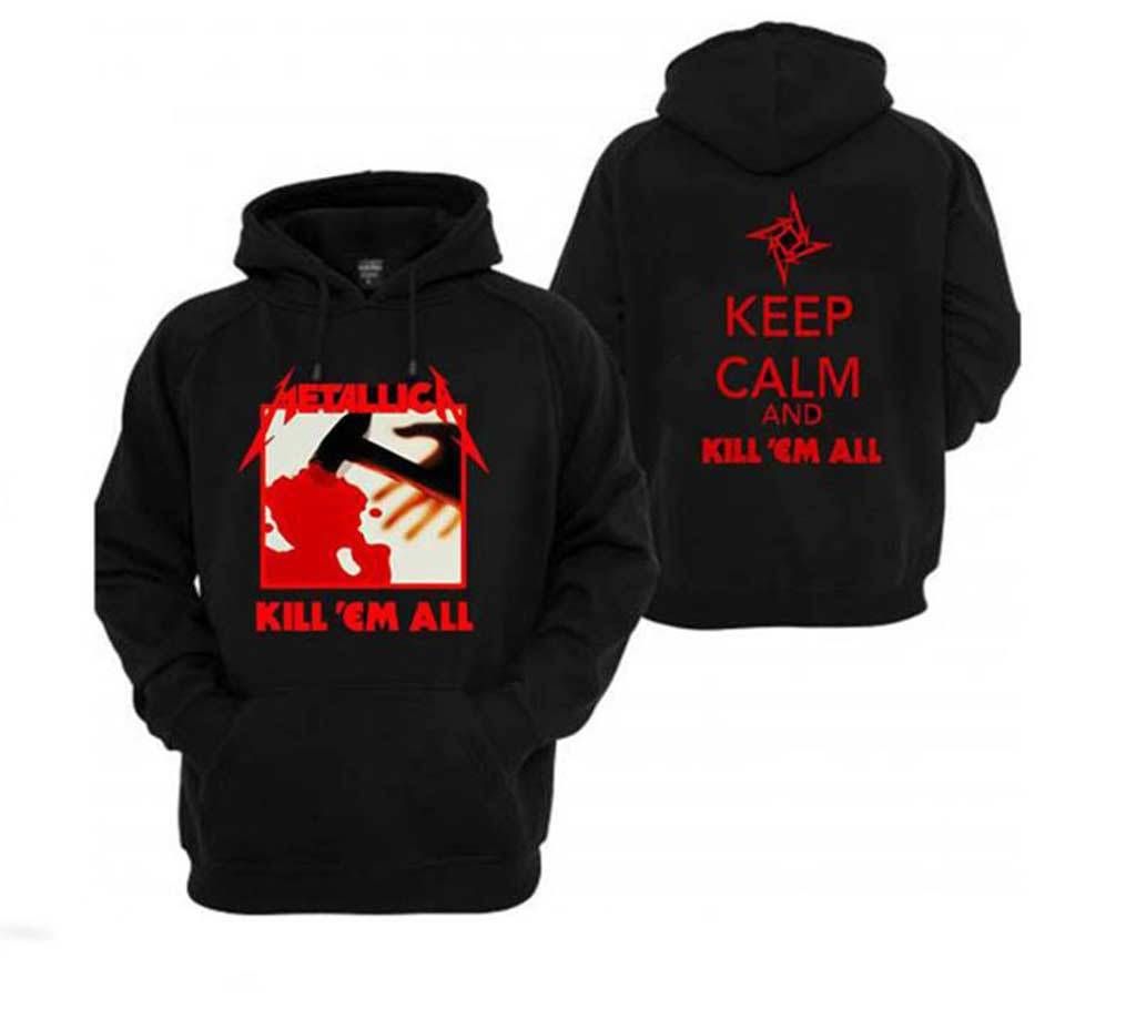 KILL EM ALL Gents Full Sleeve Hoodie 