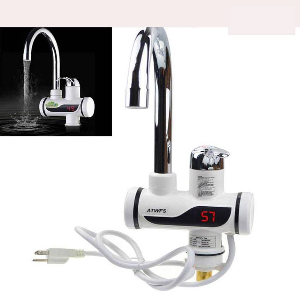 Electric hot water tap