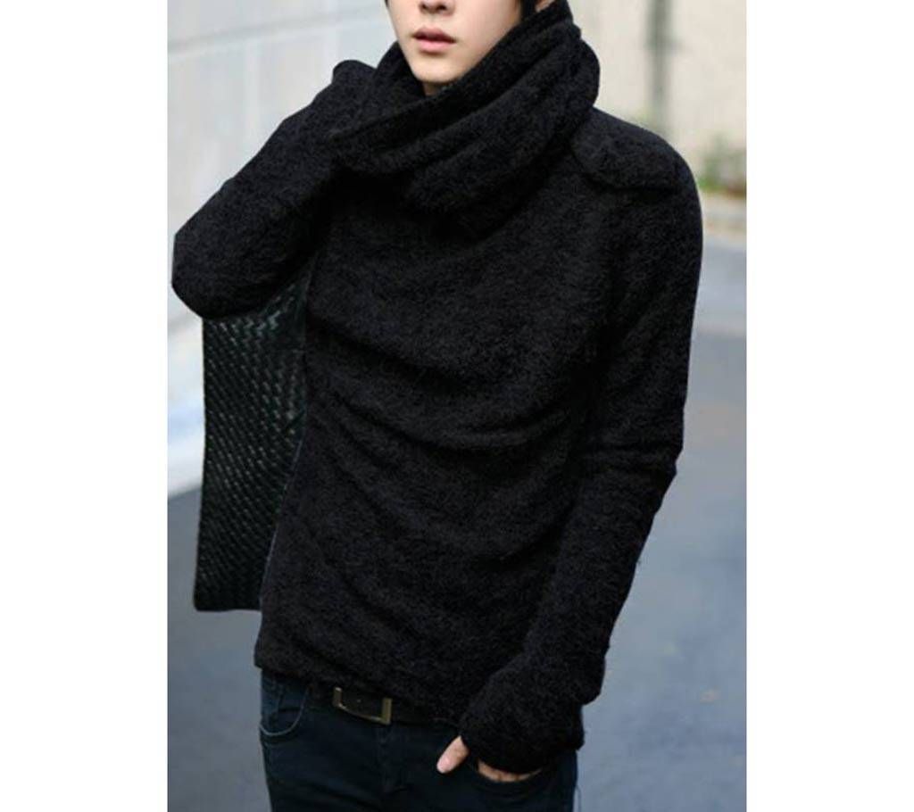 woolen sweater and muffler 