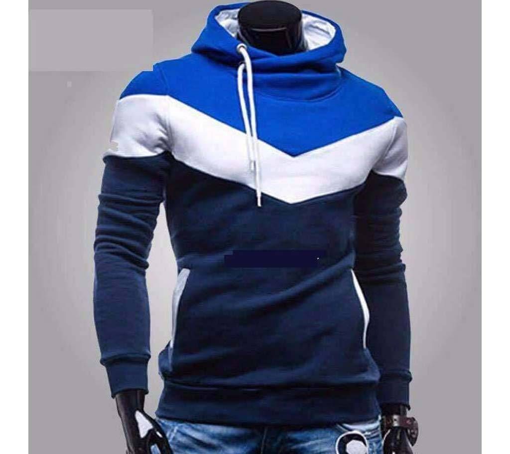 Multi color full sleeve hoodie for men 
