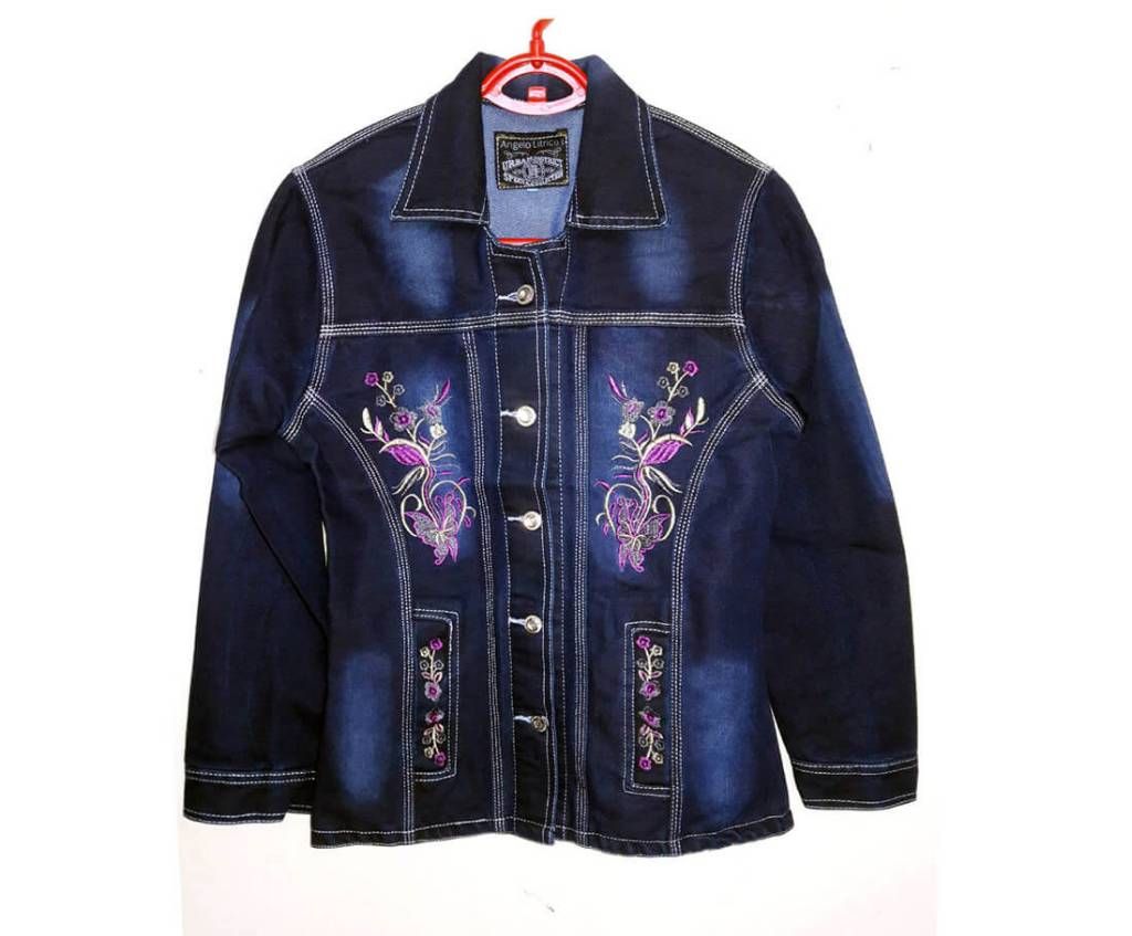 Ladies Long-sleeve Denim Jacket (copy)