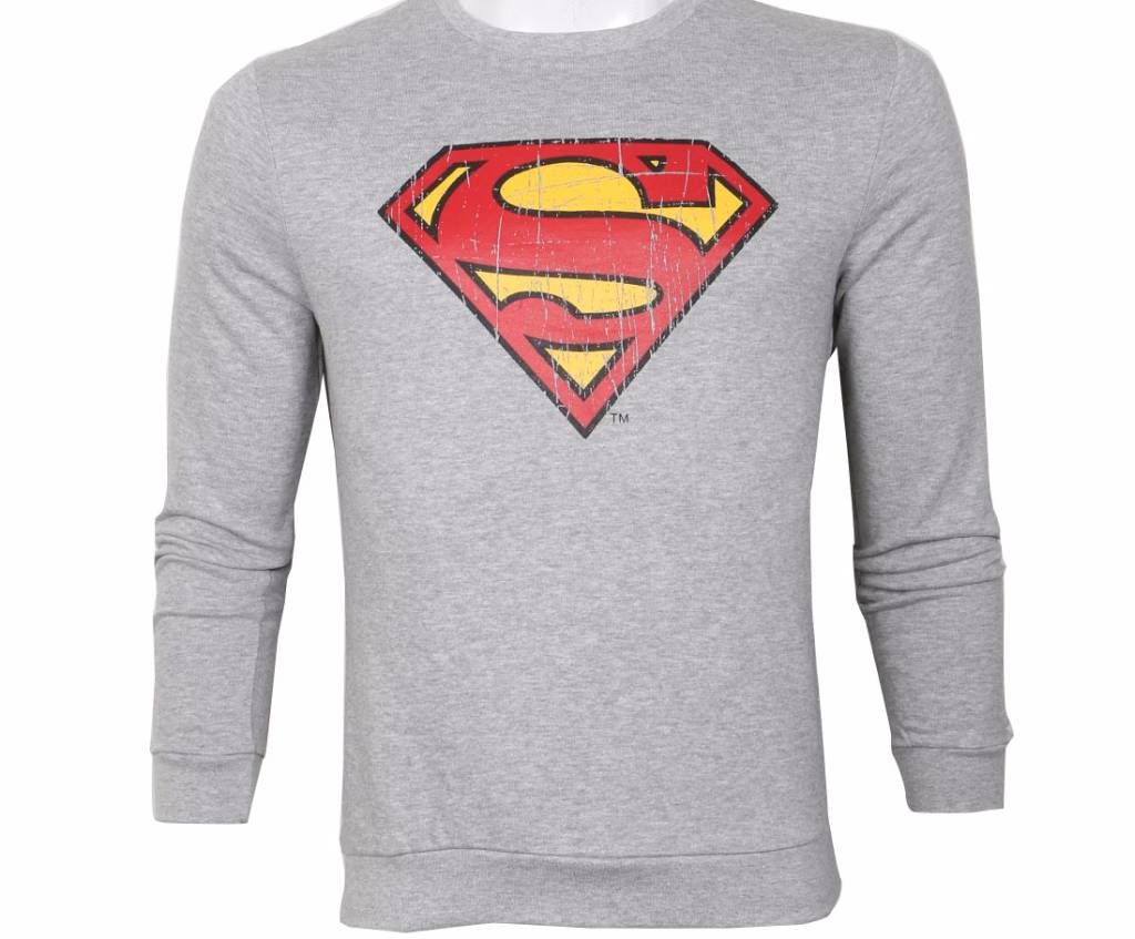 Super Man printed full sleeve t-shirt for men  