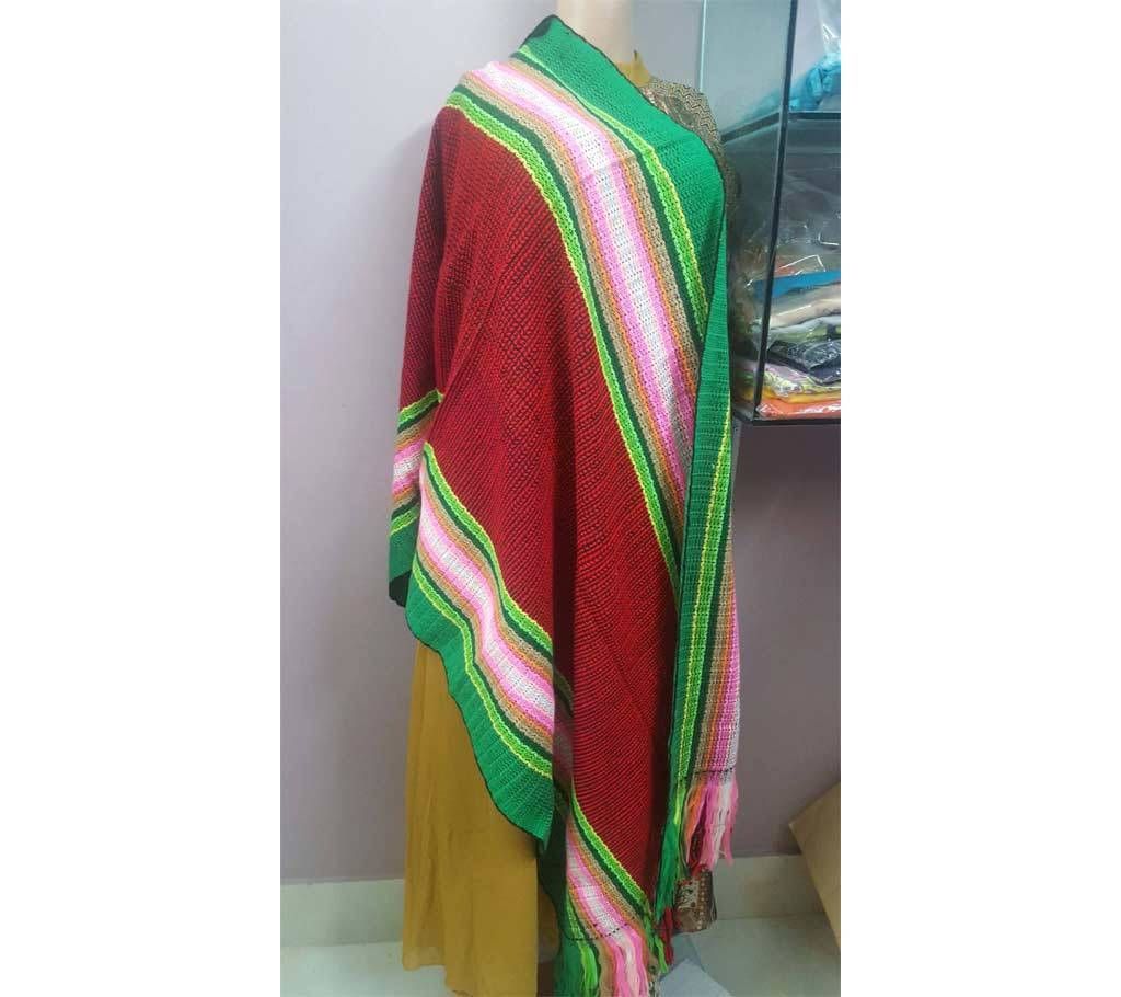 Multi color ladies shawl 