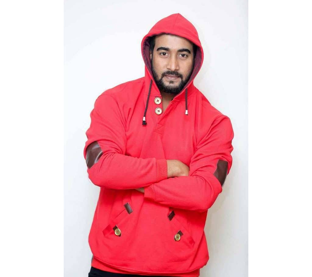 Button Men's Hoddie