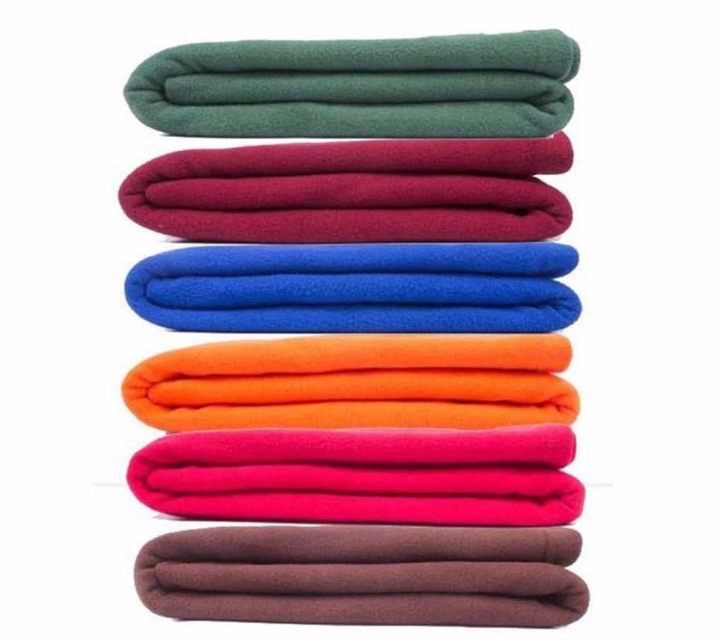 micro fiber red blanket- 1 pc 
