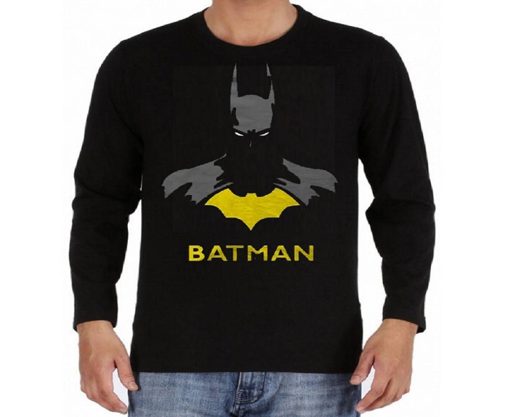 BATMAN Gents Full Sleeve Cotton T-shirt 