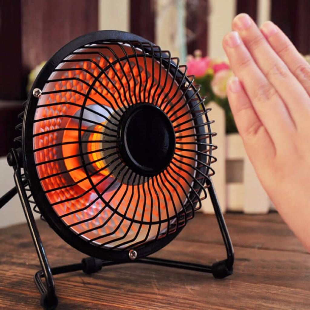 Mini metal room heater- 6" 