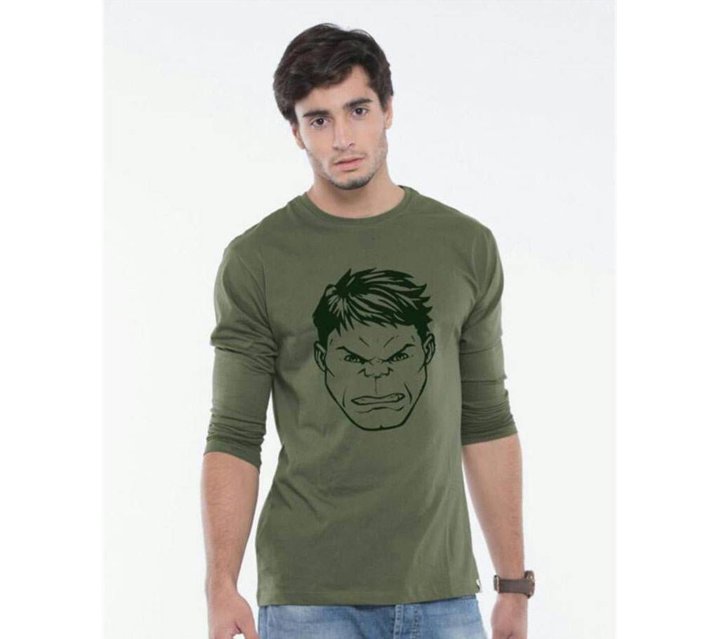 Hulk Gents Full Sleeve Cotton T-shirt 