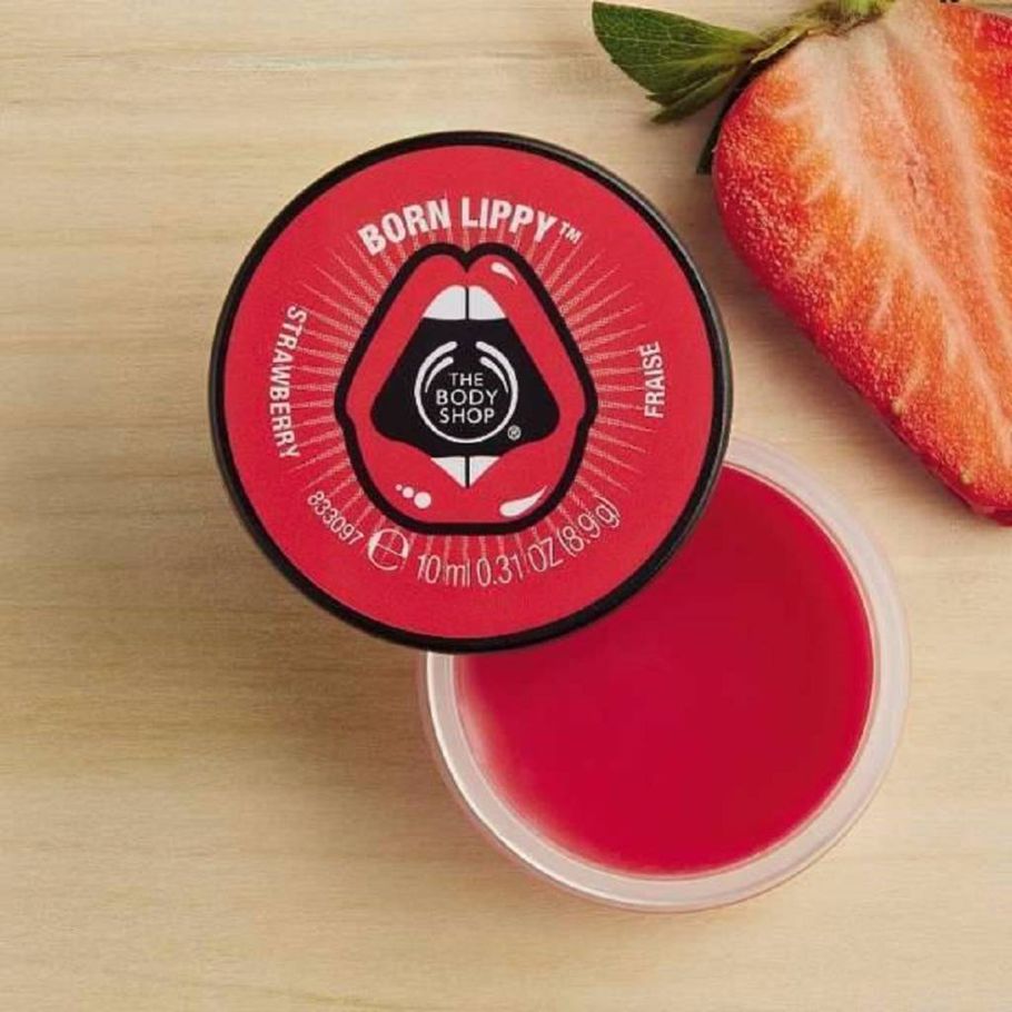 Born Lippy Pot Lip Balm - Strawberry