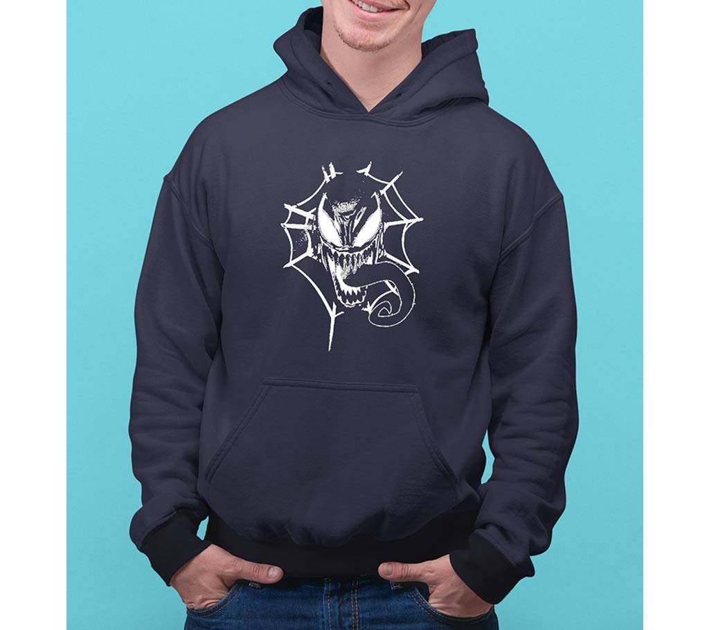venom Mens Hoodie - Blue