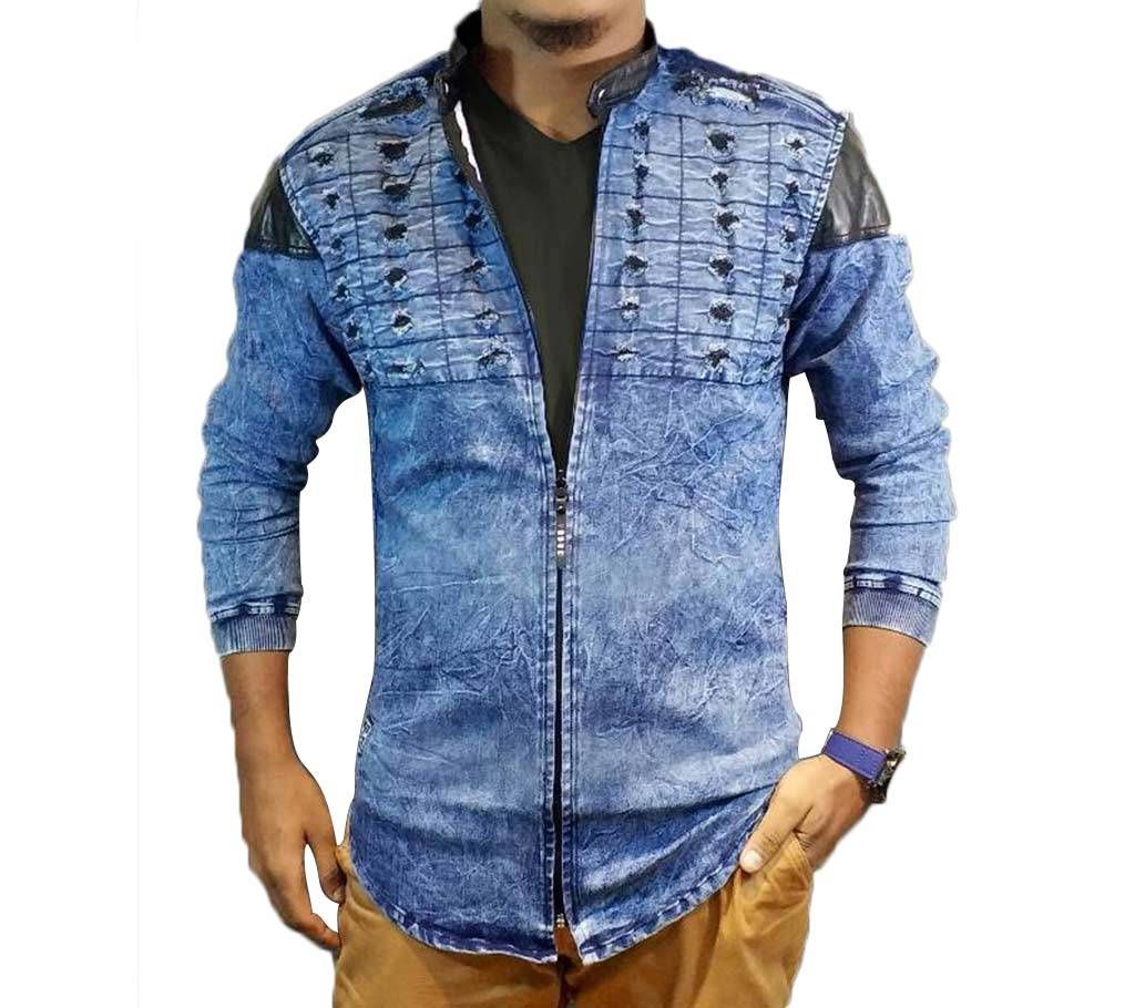 Menz Denim Full Sleeve Jacket