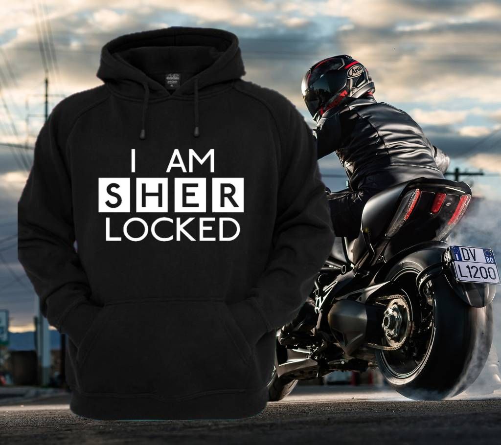 I AM SHER LOCKED Full Sleeve Gents Hoodie