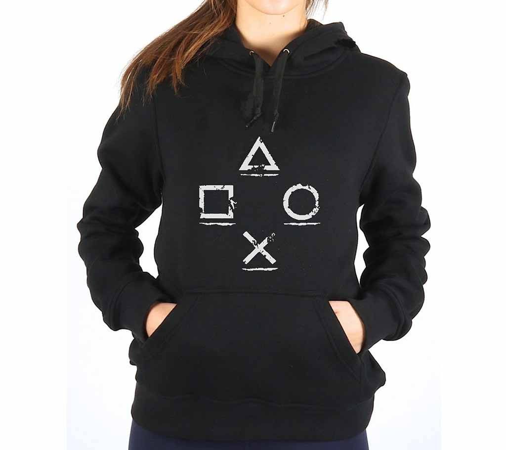 Buttos-Black-Ladies-Hoodie