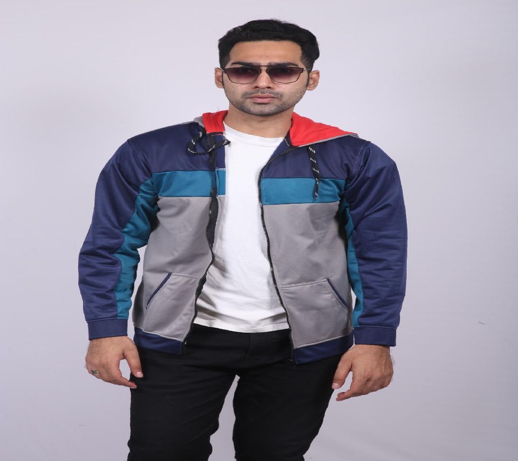 Ash & Black Hoodie + Red & Blue Hoodie Combo Offer