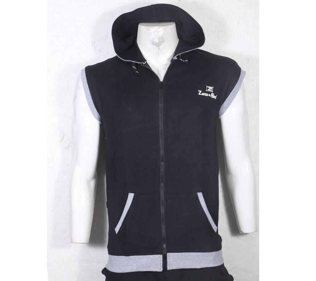  Mens Half-sleeve Hoodie