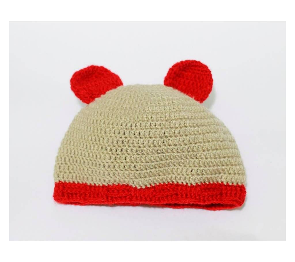 HAND MADE WOOL CAP for Baby 05 