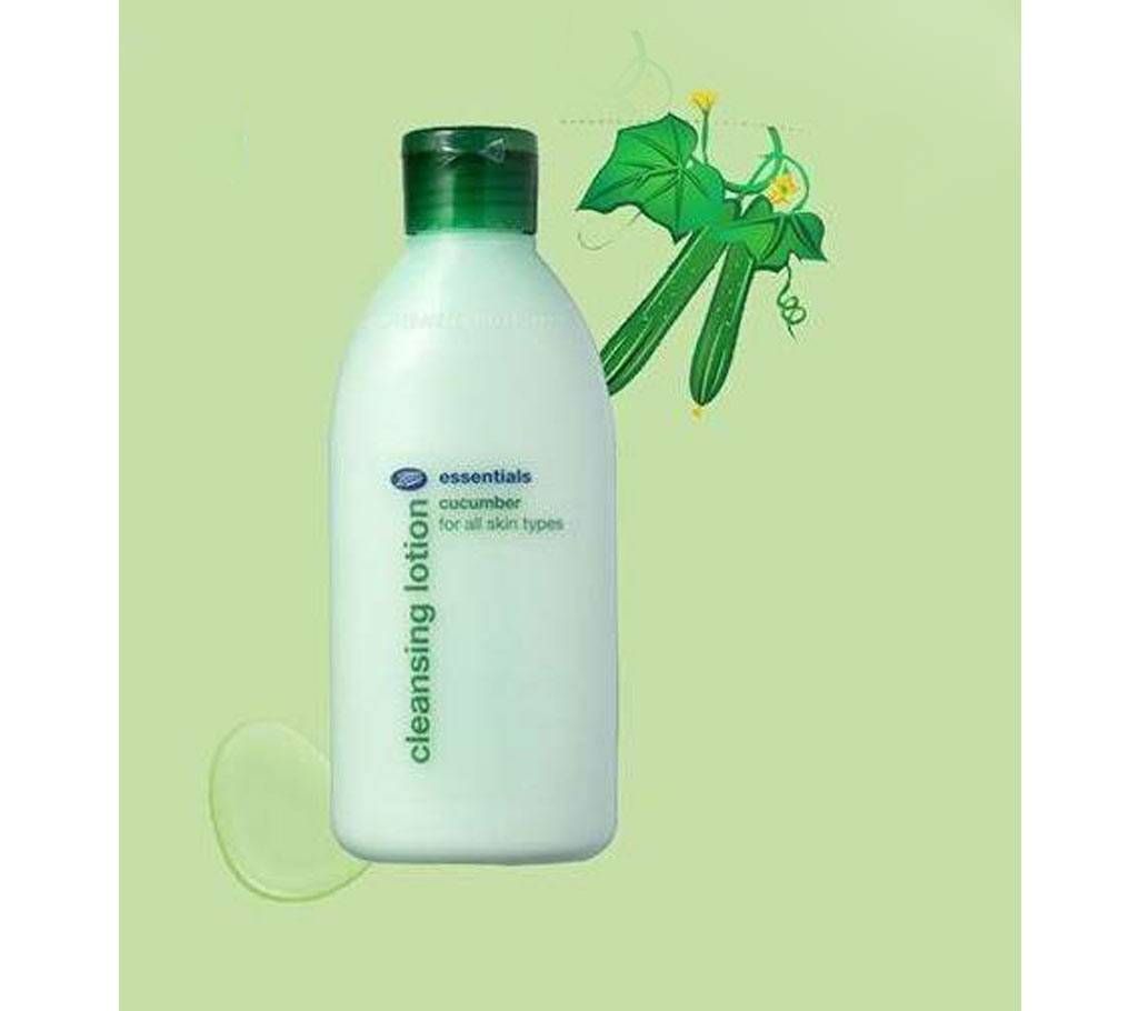 Boots essentials cucumber cleansing lotion UK