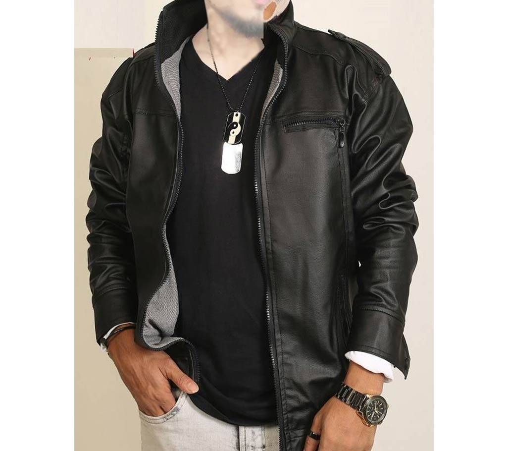Full Artificial Vip Leather Jacket
